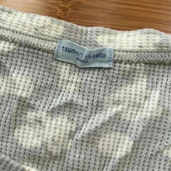 TSUMORI CHASIATO room violet Sleep waffle Pajama 2pc. Set sz. Lg - Picture 2 of 10